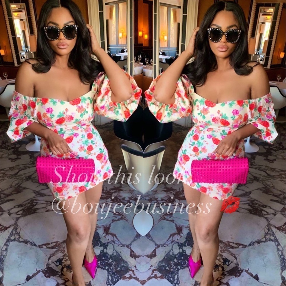 ZARA Floral Print Dress